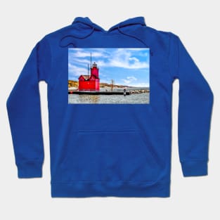 “Holland Harbor Lighthouse” Hoodie